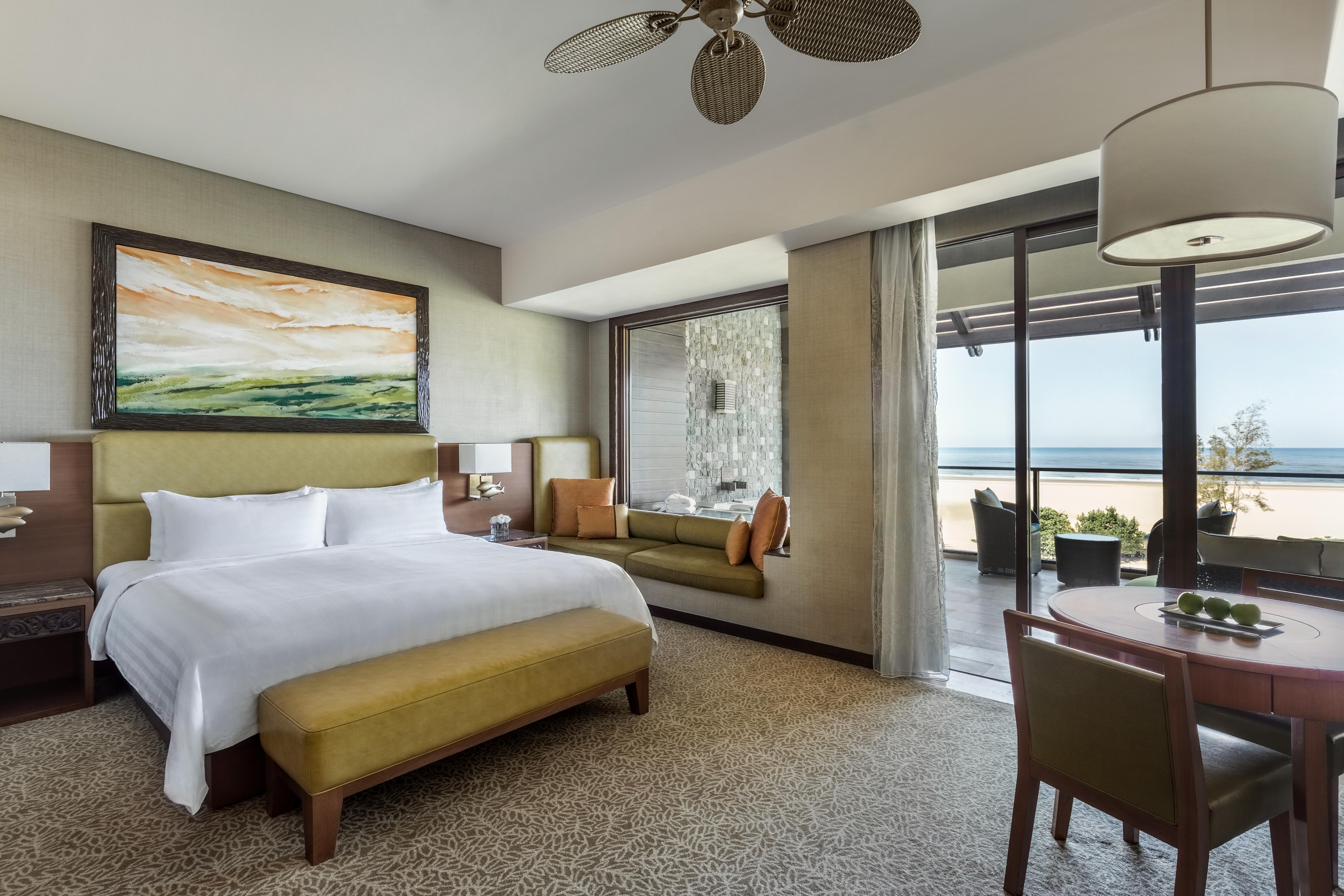 منتجع وسبا شانغريلا - لا راسا ريا كوتا كينابالو المظهر الخارجي الصورة A guest room at the hotel